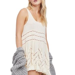Free People Voile Trapeze Slip Dress